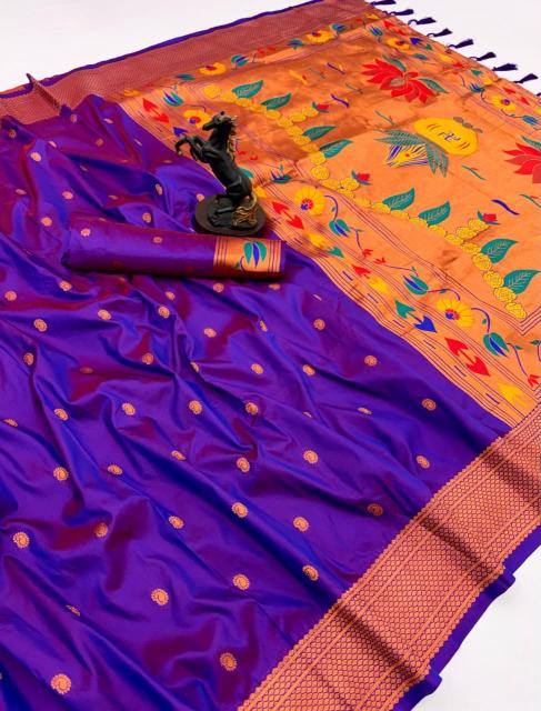 Malhar kalash paithani surat silk sarees online